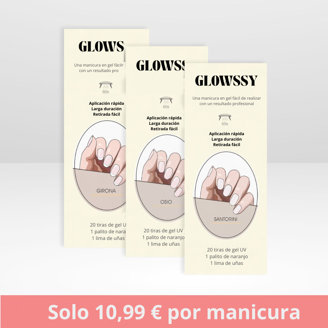 Pack de 3 Tiras de Gel UV