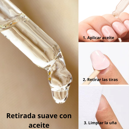Pack de 3 Tiras de Gel UV